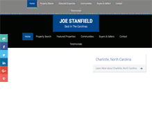 Tablet Screenshot of joestanfield.com